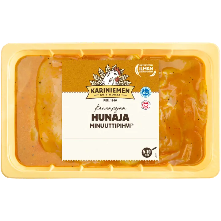 Kariniemen Kananpojan Minuuttipihvi hunaja 760 g