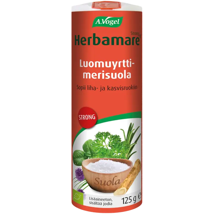 Herbamare® Strong 125g luomu yrttisuola