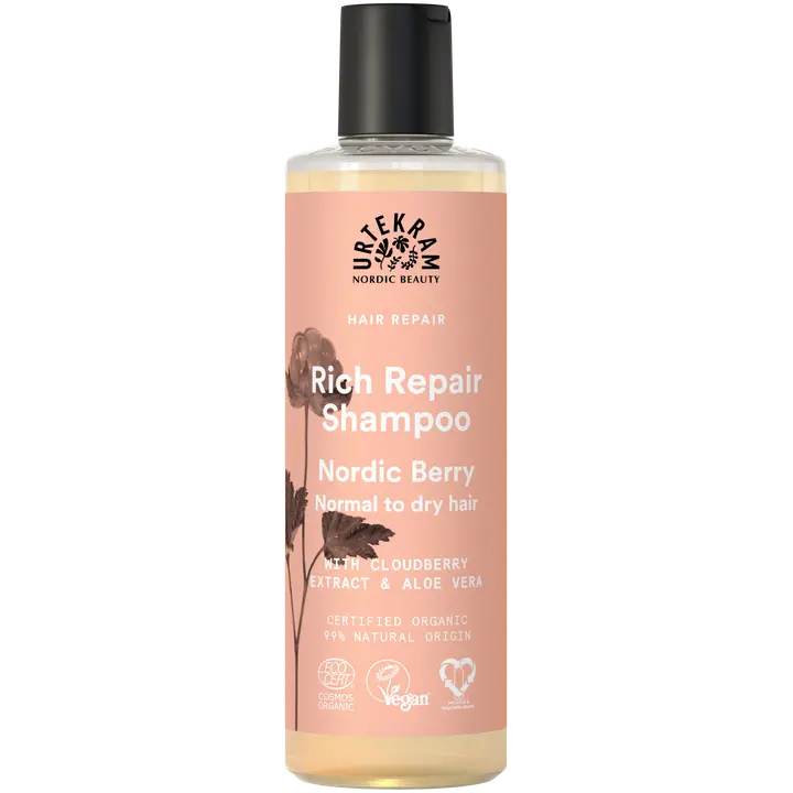 Šampoon Urtekram Rich Repair Nordic Berry 250ml