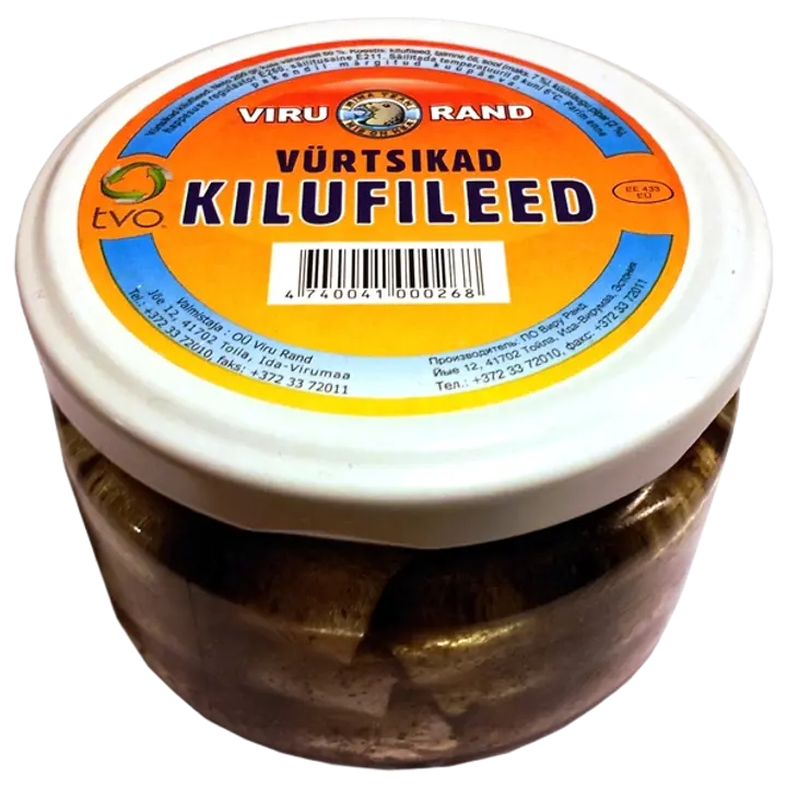 Viru Rand Vürtsikas Kilufilee 200 G
