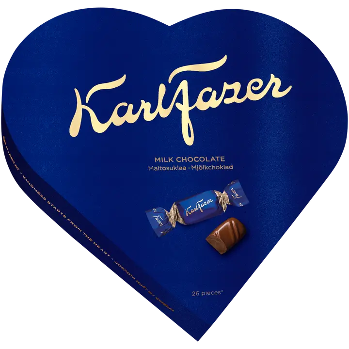 Karl Fazer Sydänrasia suklaakonvehti 195g