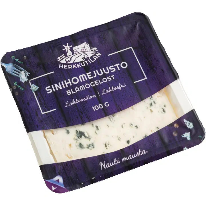 Herkkutilan Sinihomejuusto laktoositon 100g