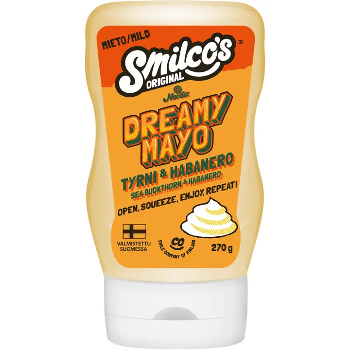 Smilco's Dreamy Mayo Tyrni-Habanero 270g