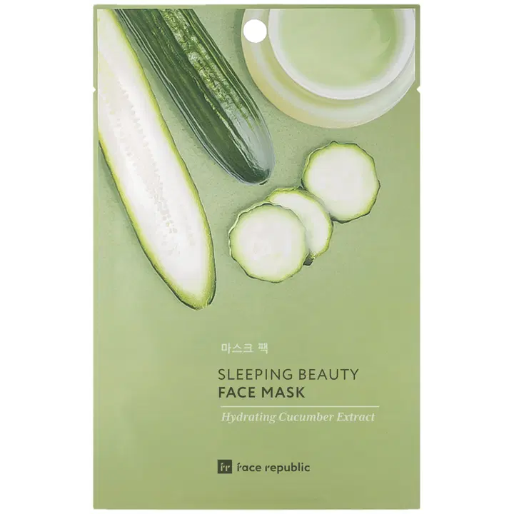 Face Republic Hydrating Cucumber Sheet Mask 23 ml