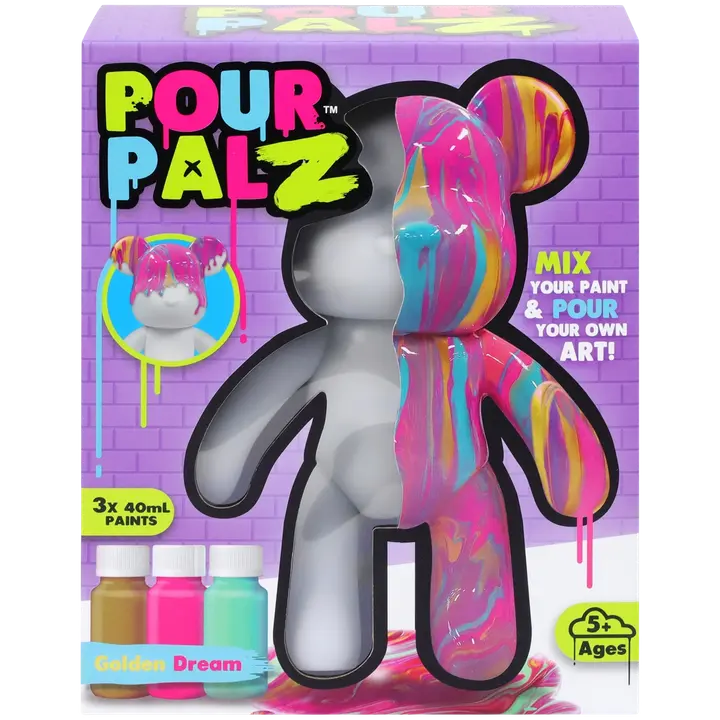 Pour Palz DIY värvitav karu-Berry Blast