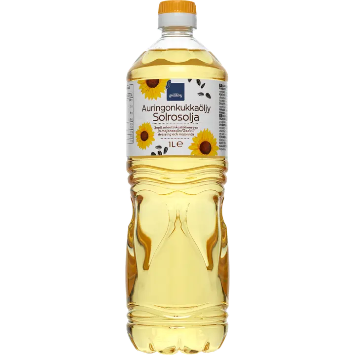 Rainbow auringonkukkaöljy 1l