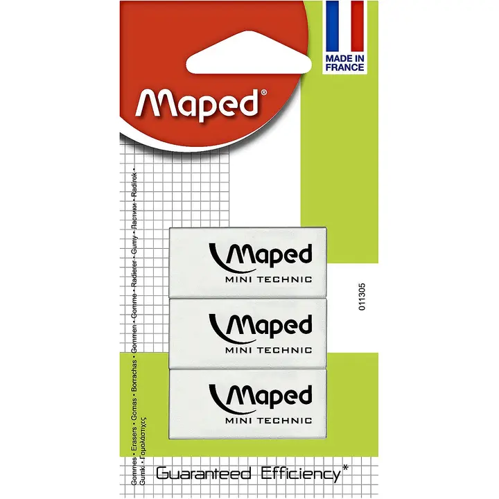 Maped pyyhekumi 3 kpl