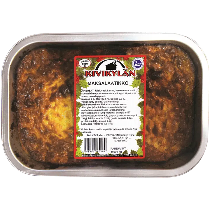 Kivikylän Maksalaatikko 600 g