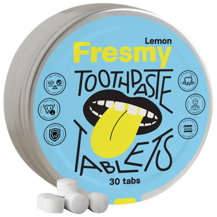 Fresmy hambapastatabletid sidrunimaitselised 30tk