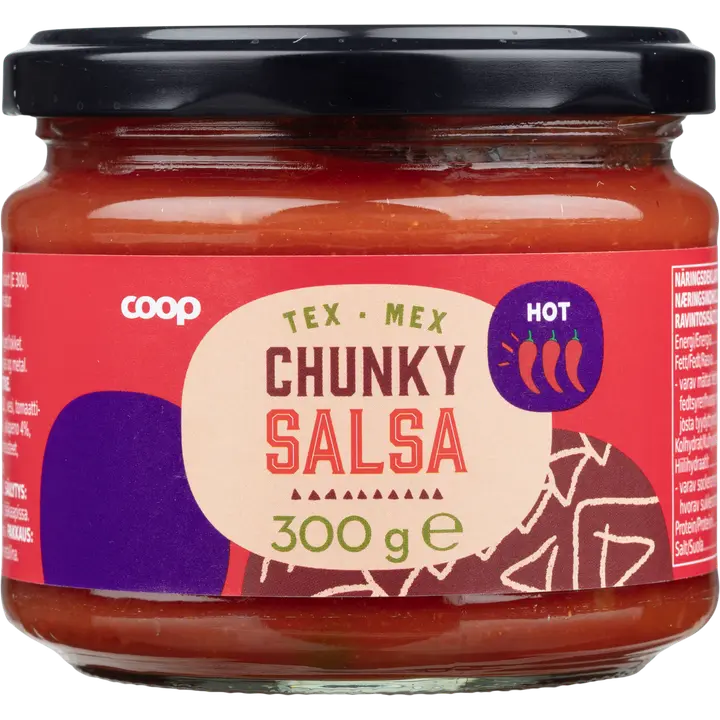 Coop salsakastike hot 300 g