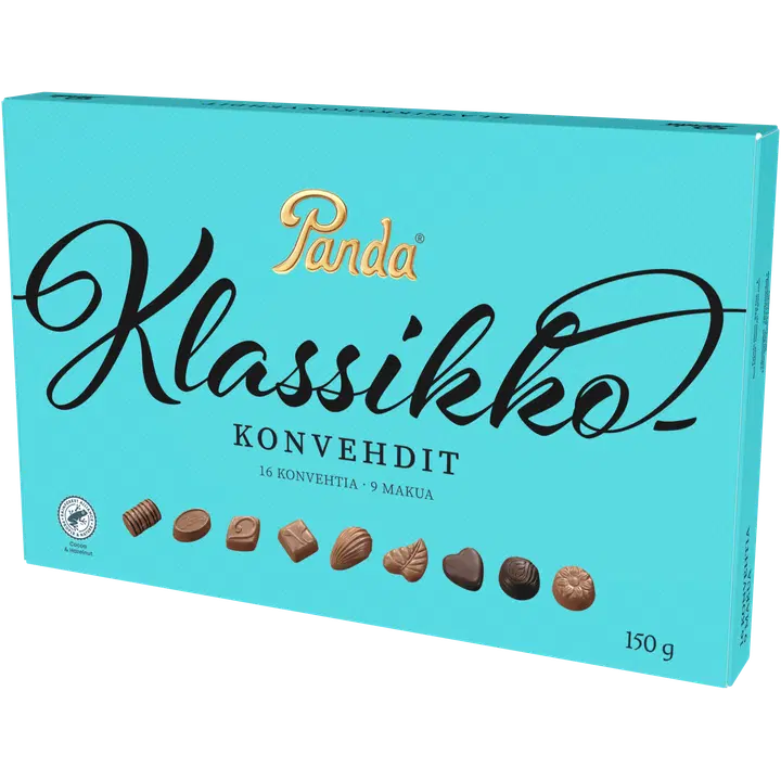 Panda Klassikko suklaakonvehti 150g