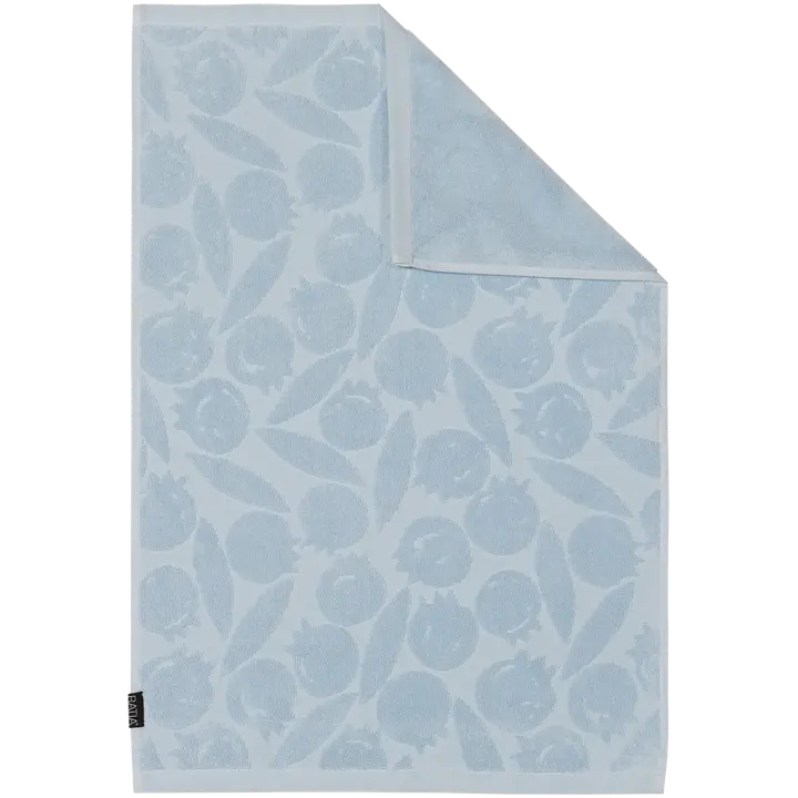 Ratia käsipyyhe Metsämarja 50x70 cm vaalean sininen