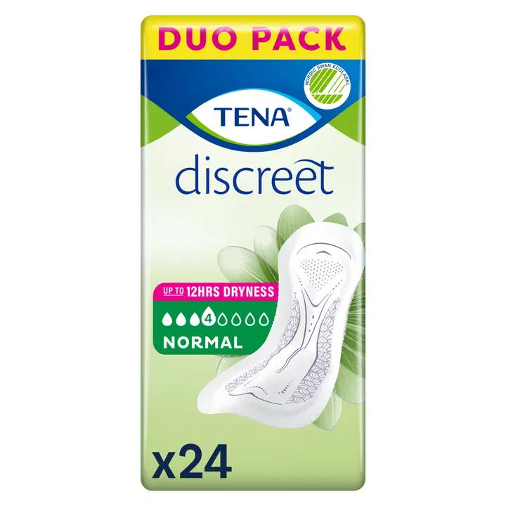 TENA Discreet Normal inkontinenssiside 24 kpl Duo pack
