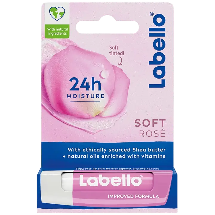 Labello soft roosa huulepalsam 4,8g