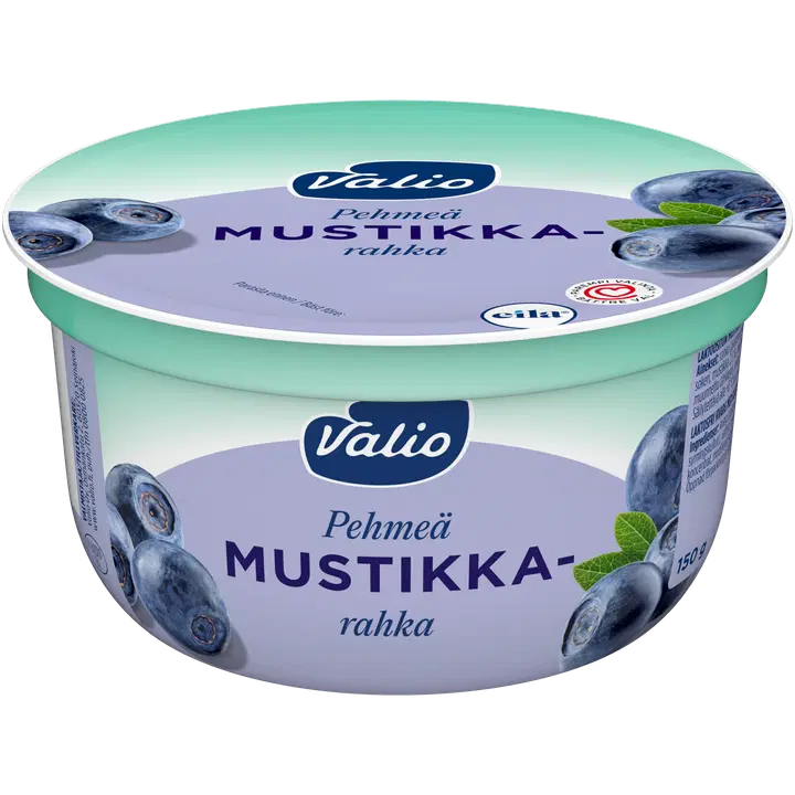 Valio pehmeä rahka mustikka laktoositon 150 g