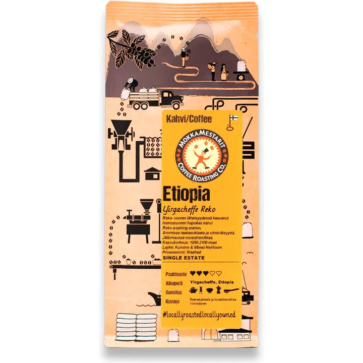 Mokkamestarit Etiopia micro-lot 200 papu