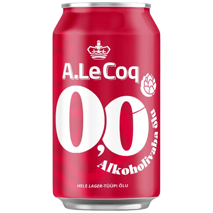 A. Le Coq alkoholivaba õlu 330ml