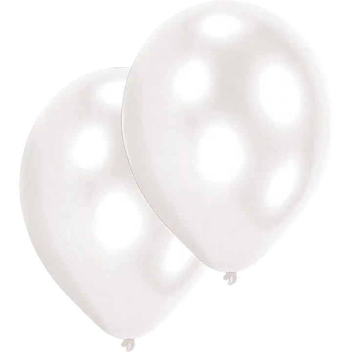 Ilmapallo 28 cm valkoinen 10kpl