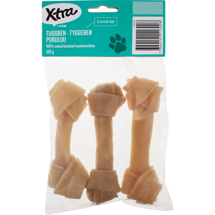 Xtra koiran puruluu 3 kpl 120 g