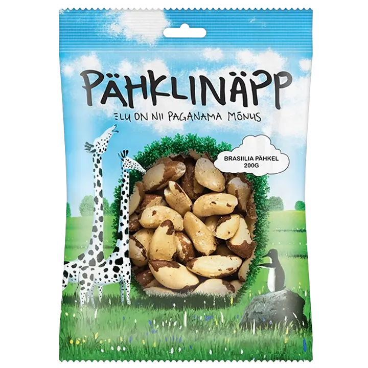 Pähklinäpp brasiilia pähklid, 200 g