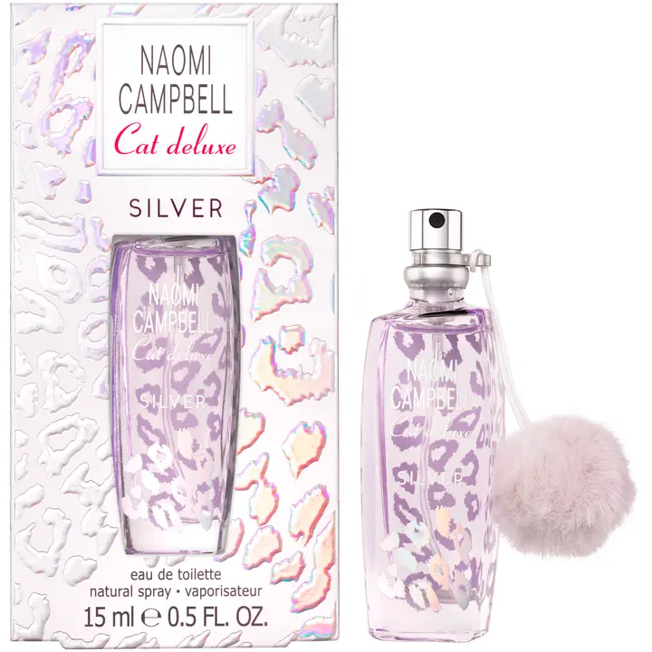 Tualettvesi Naomi Campbell Cat deluxe Silver EDT 15ml