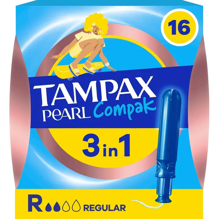 Tampax 16kpl Compak Pearl Regular tamponi