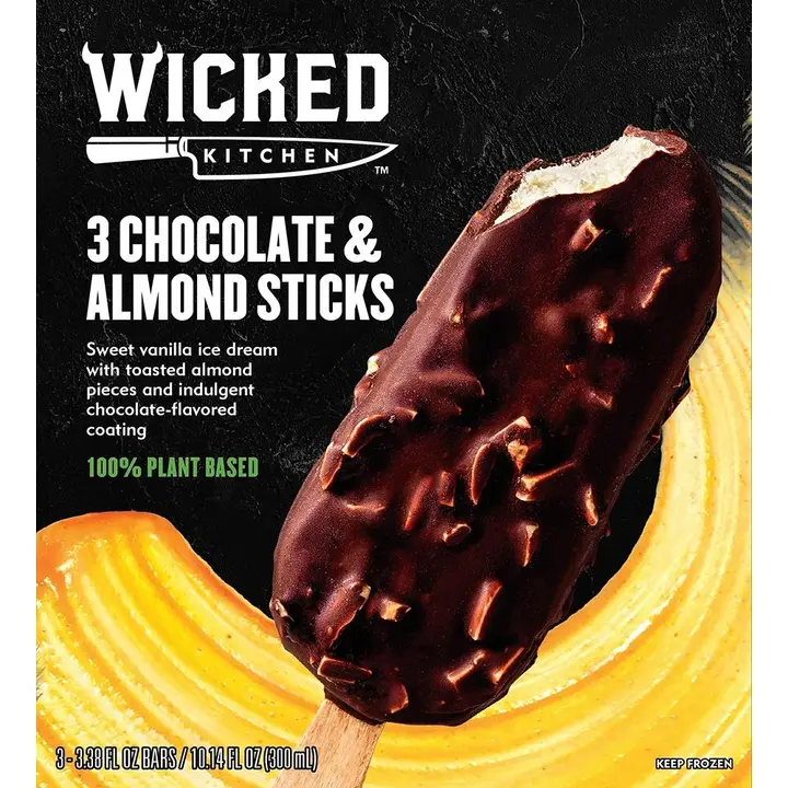 Wicked Kitchen - Suklaamanteli puikot 3x70g