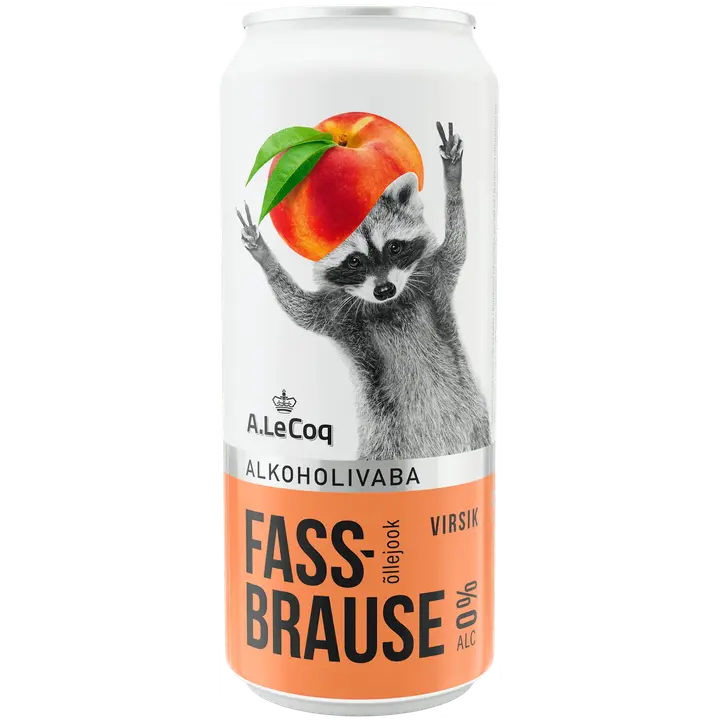A.Le Coq Fassbrause Peach alkoholivaba õlu 500ml