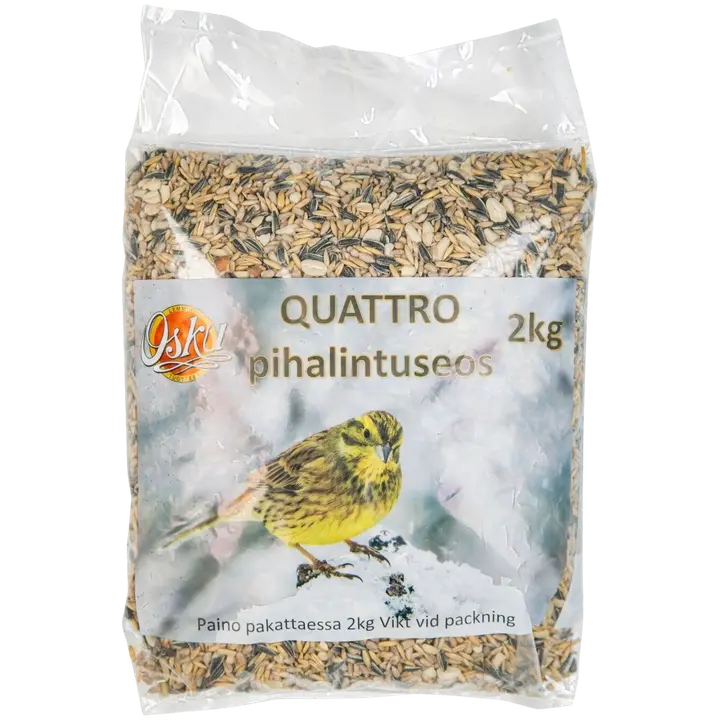 Osku 2 kg quattro pihalintuseos