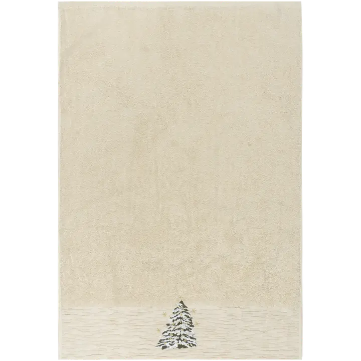 House käsipyyhe Xmas tree 50x70 cm beige