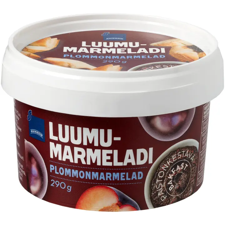 Rainbow luumumarmeladi 290g