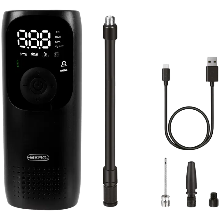 Õhkpump Berg atomaatne USB -laetav