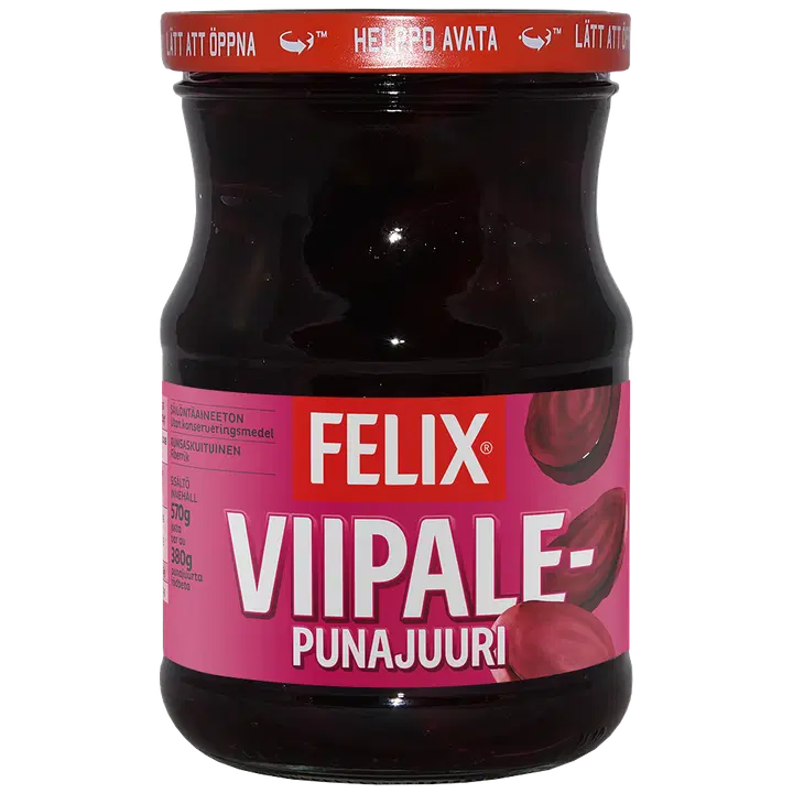 Felix skivade rödbetor i kryddlag 570/380g