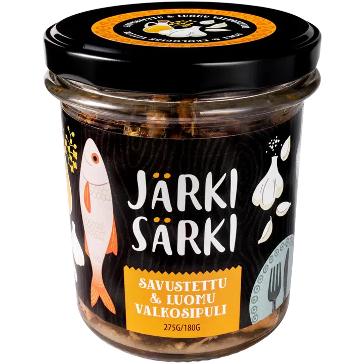 Järki Särki savustettu & luomuvalkosipuli 275 g