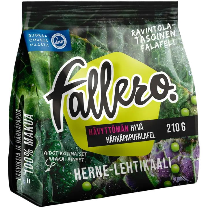Fallero Herne-lehtikaali Härkäpapufalafel 210 g
