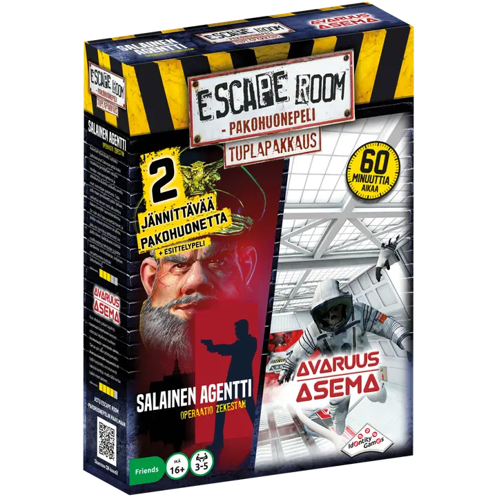 Escape Room Kahden Huoneen Peruspeli