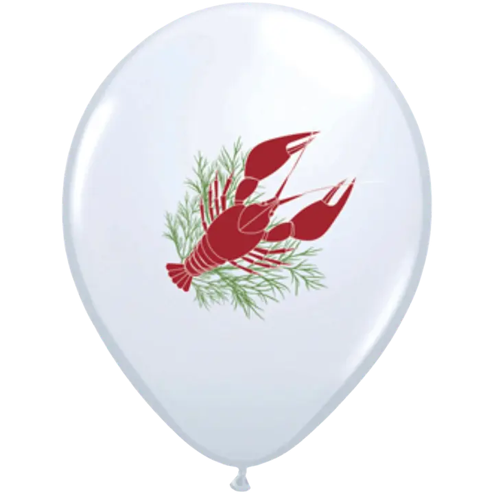Ilmapallokeskus Rapu tillillä ilmapallo 33cm 6 kpl/pss