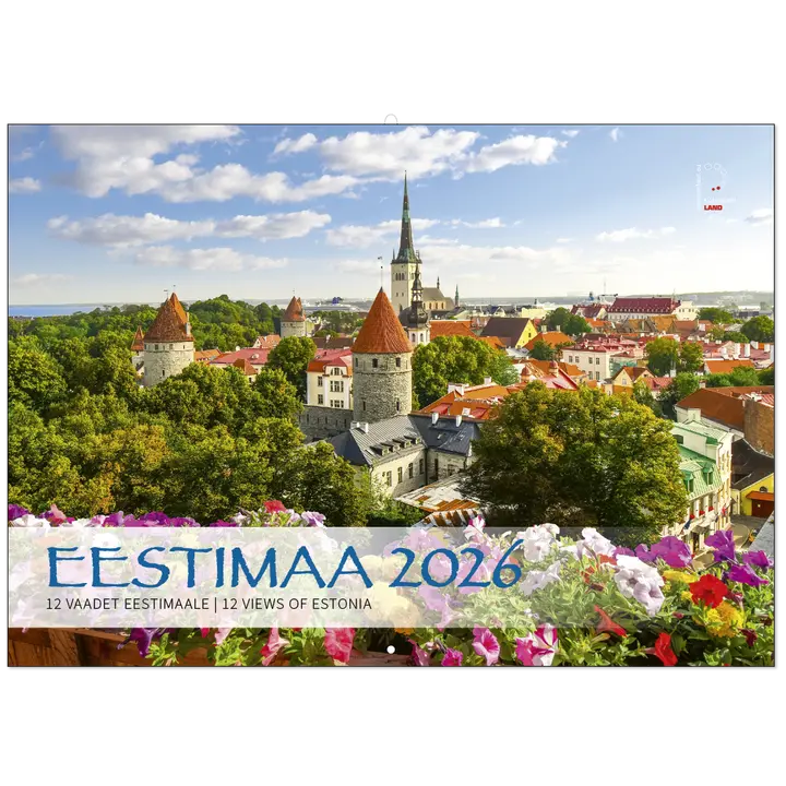 KALENDER EESTIMAA, A4, KLAMBERKÖIDE