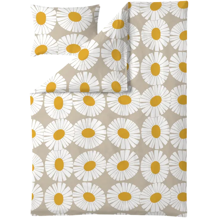 Voodipesukomplekt valo 150x210+50x60 beež