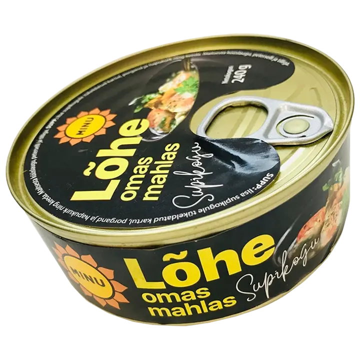 Minu lõhe omas mahlas - supikogu 240g