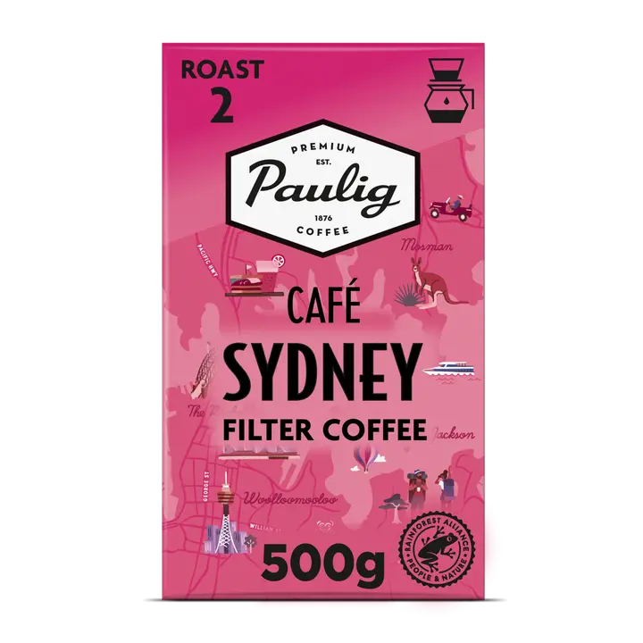 Paulig Café Sydney kahvi suodatinjauhatus 500g