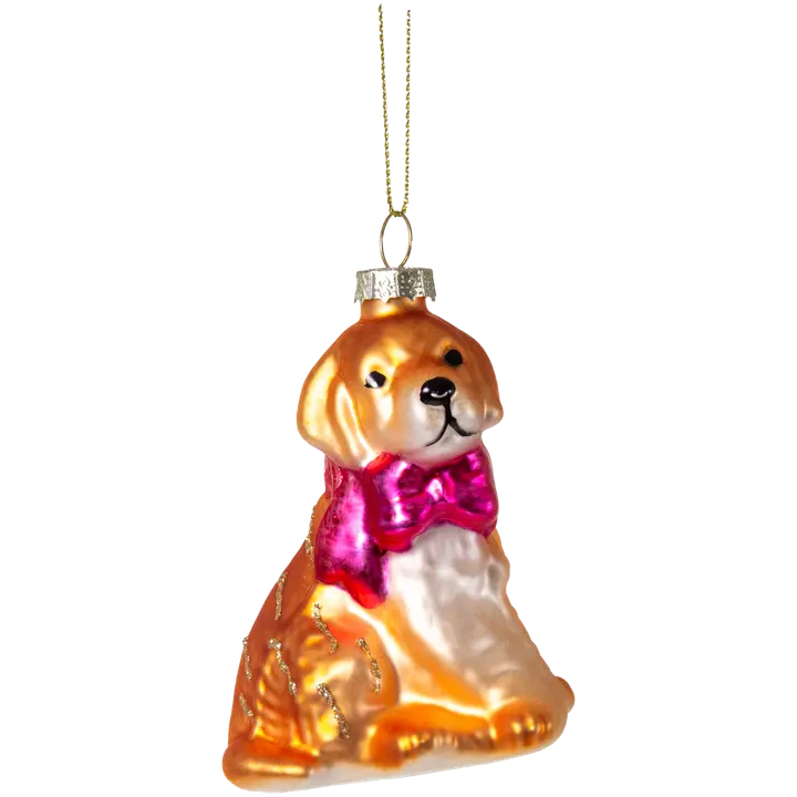 Jõulukaunistus koer 9 cm