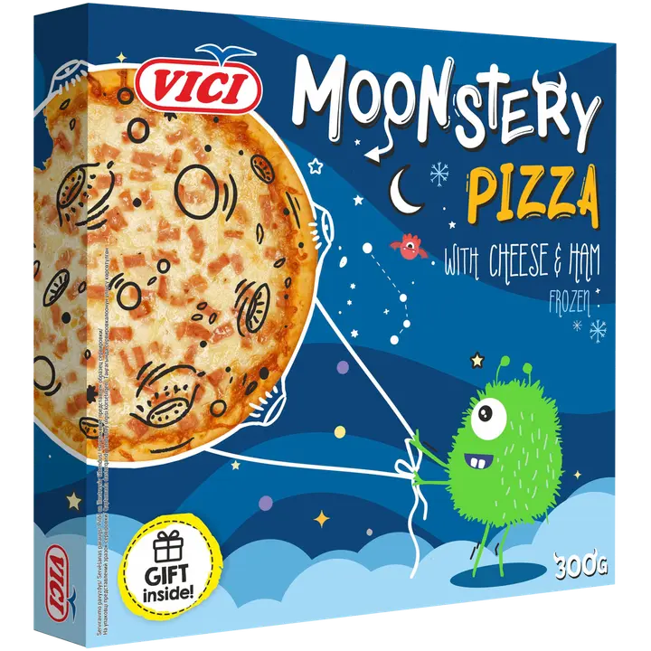 Vici Moonstery pitsa singi ja juustuga, 300g