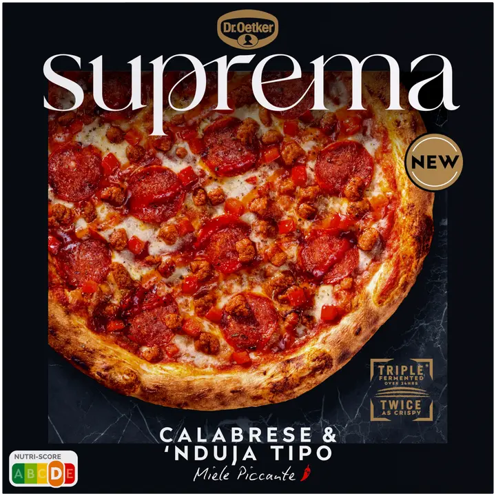 Dr. Oetker Suprema Calabrese Nduja pakastepizza 520 g