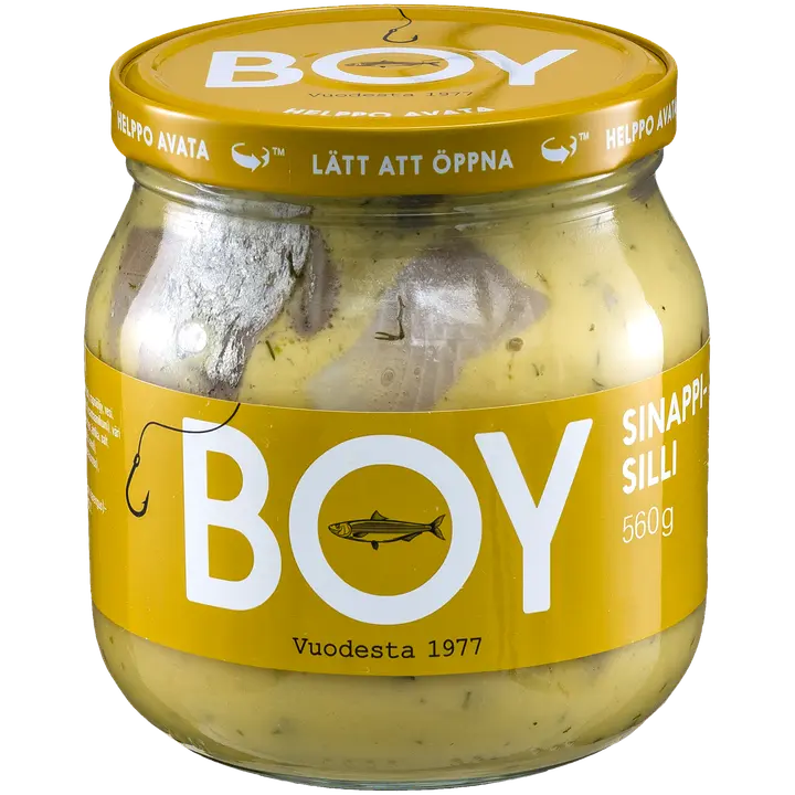 Boy sinappisilli 560g
