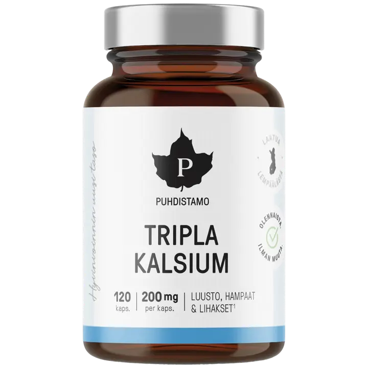 Puhdistamo Tripla Kalsium 120 kaps