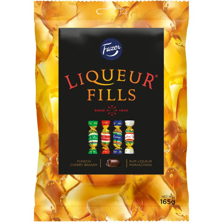 Fazer Liqueur Fills suklaakonvehteja 165g
