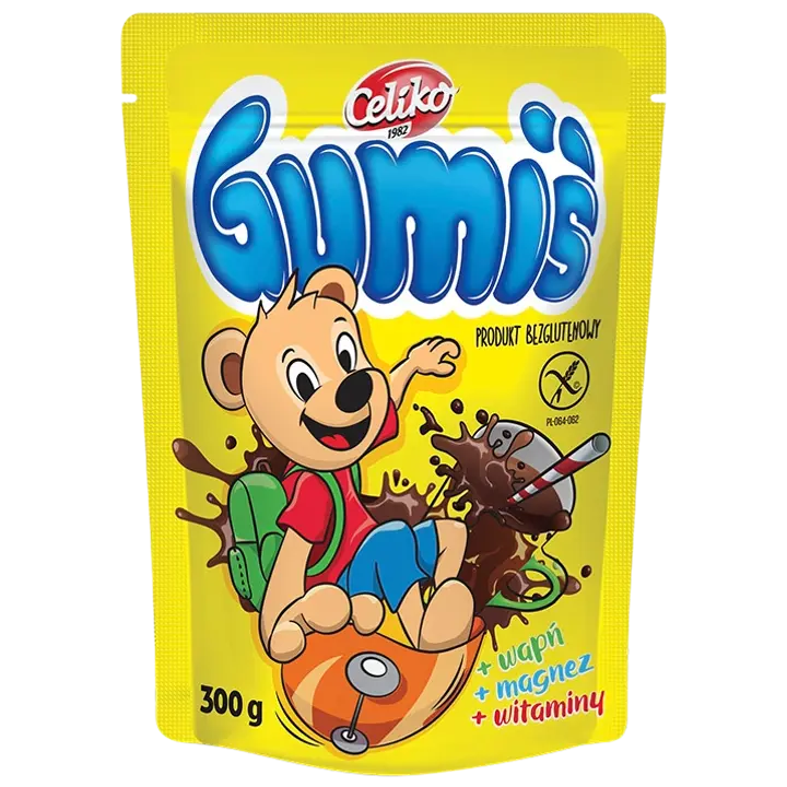 Celiko Gumis kakaojook vitamiinidega, gluteenivaba