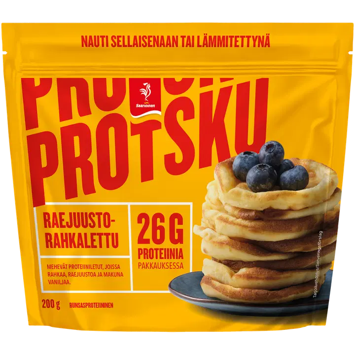 Saarioinen PROTSKU Raejuusto-rahkalettu 200g