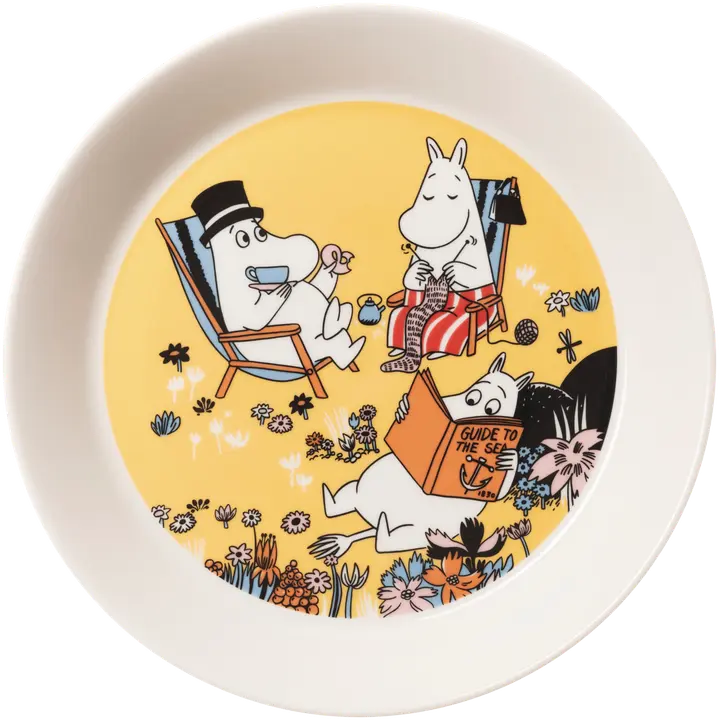 Moomin Arabia Perheen parissa lautanen 19 cm